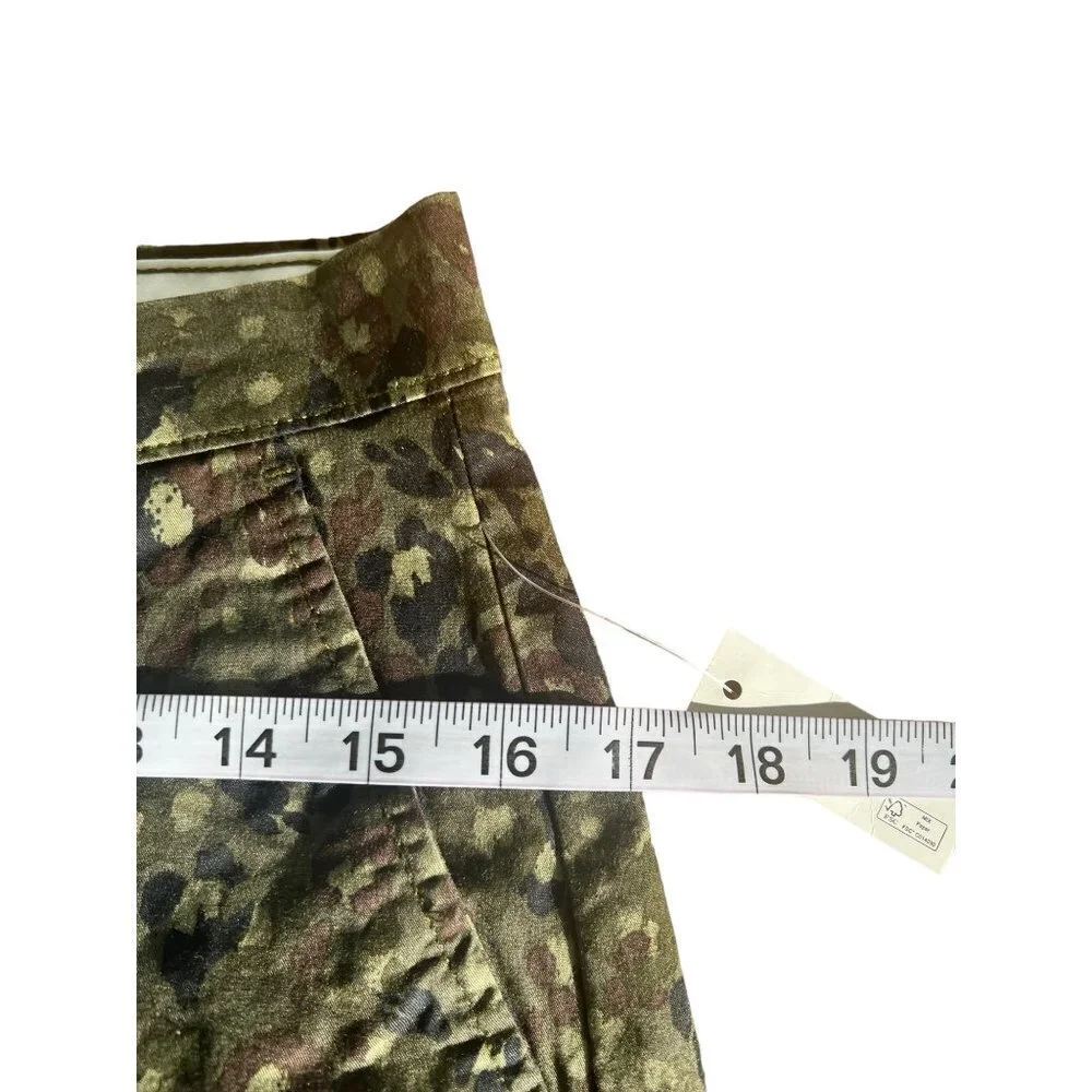Good Thread Men's Olive Animal Camo Print Shorts